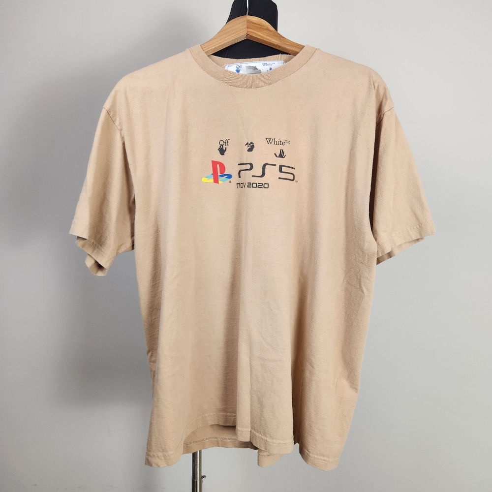 *RARE* OFF-WHITE 2020 PS5 Screenprint Tee